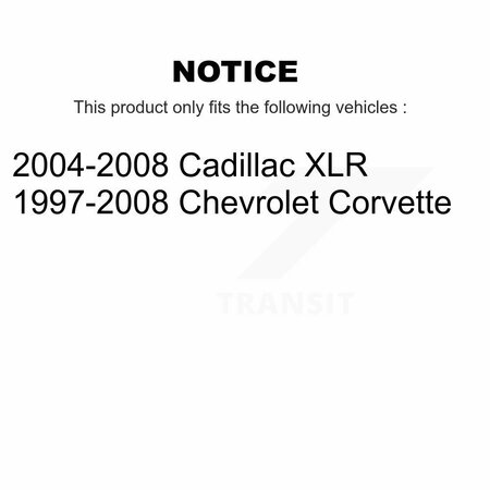 Kugel Rear Wheel Bearing Hub Assembly For Chevrolet Corvette Cadillac XLR 70-512153